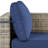 7-Piece Outdoor Sectional Sofa Set With HDPE Wicker, Cushions & Coffee Table, Modular Patio Conversation Set-991228333