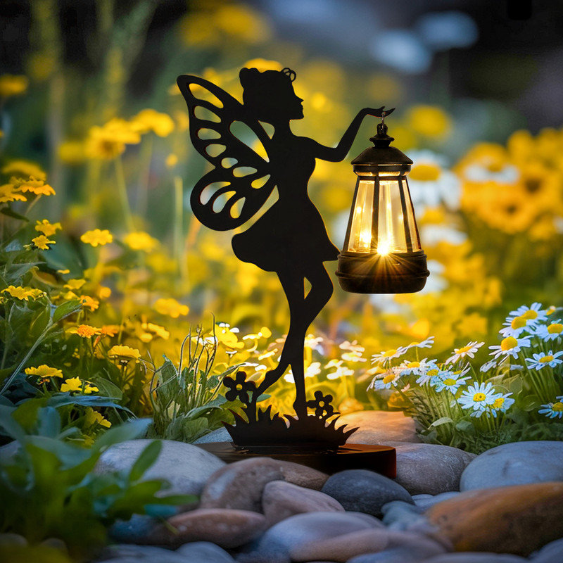 Fairies Silver Garden Statue, Individual