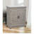 Storage Cabinet With Metal Table Top, Garden Workstation, Potting Bench, Outdoor Patio Accent Cabinet-1392228468