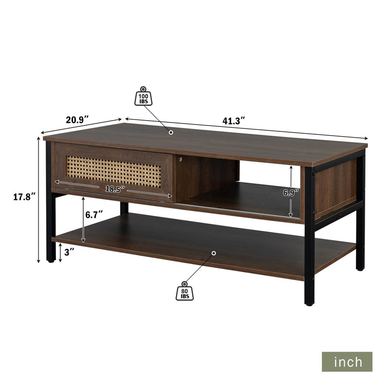 Ziniah Single Coffee Table