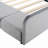 Upholstered Grounded Bed,Mother & Child Bed With Bedside Desk And Little Round Stool-344588362-344588360