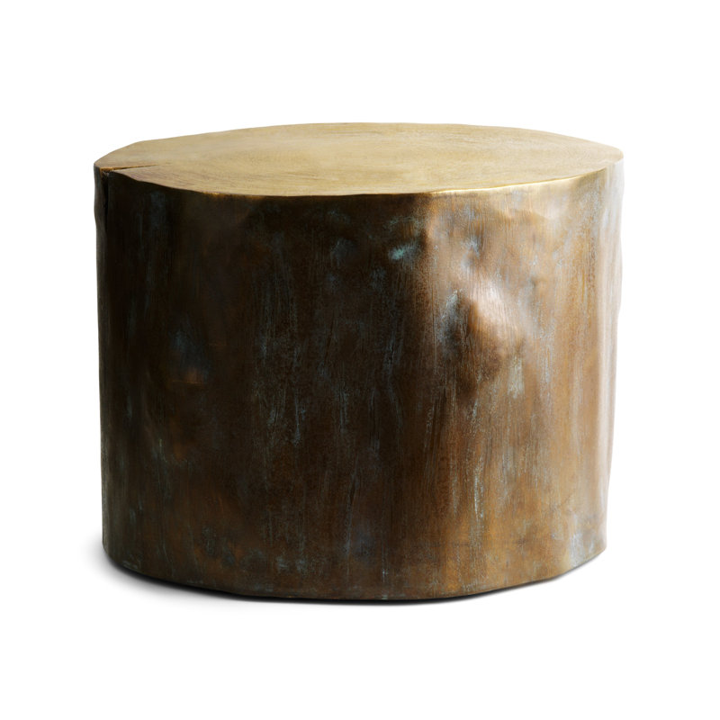 Etched Large Stool