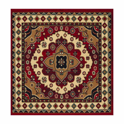 Tapis tissé à la machine Aztec Southwestern