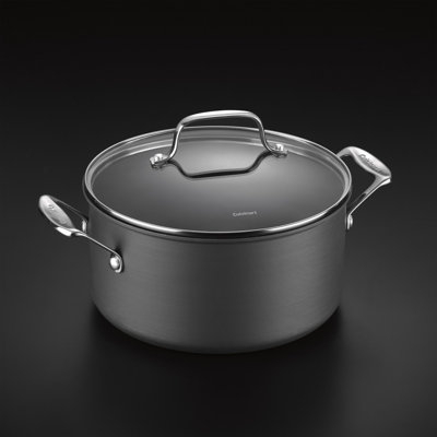 Cuisinart Chef's Classic 6 Quart Non-Stick Hard-Anodized Stockpot with Cover