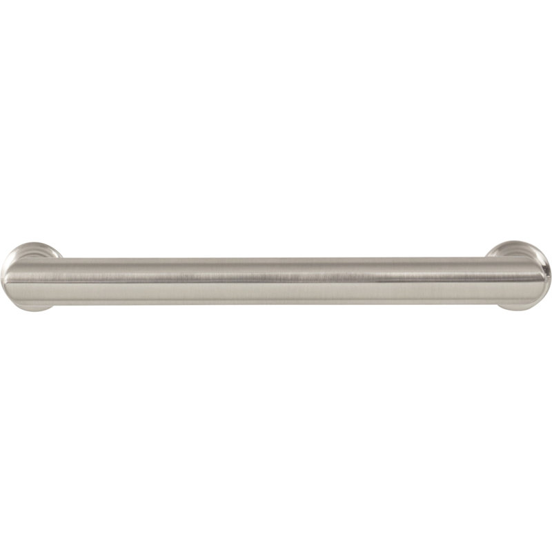 Morris 12" Center to Center Bar Pull, Brushed Satin Nickel, 5 1/16" Center to Center