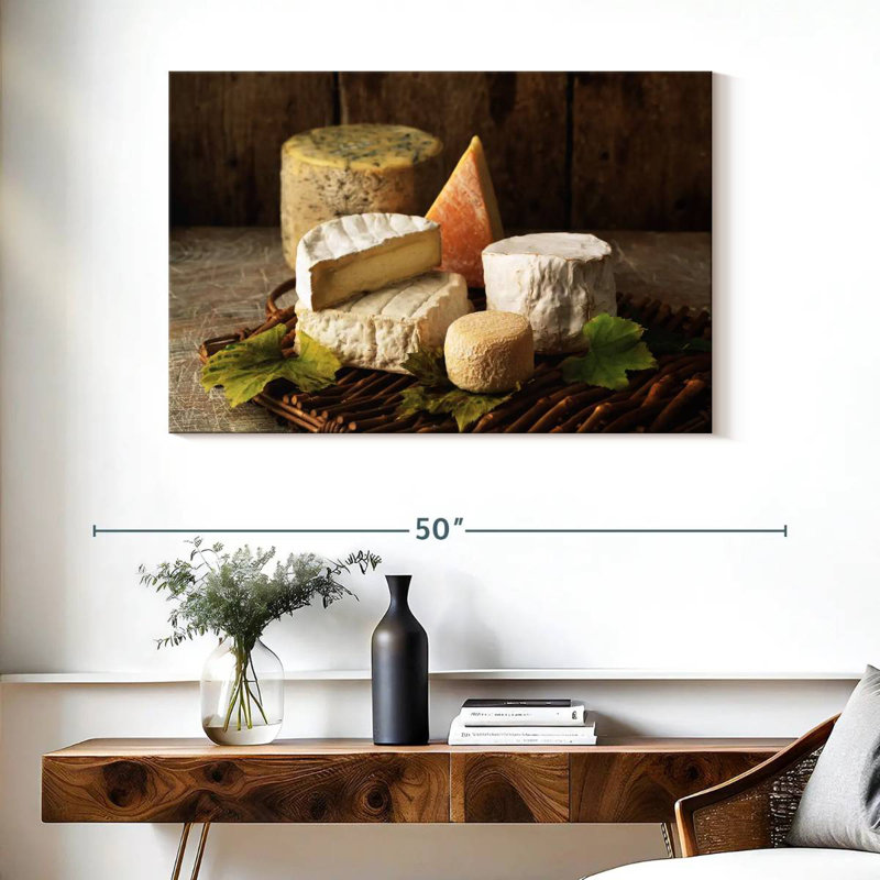 Yarlin Rustic Cheese, 26" H x 39" W