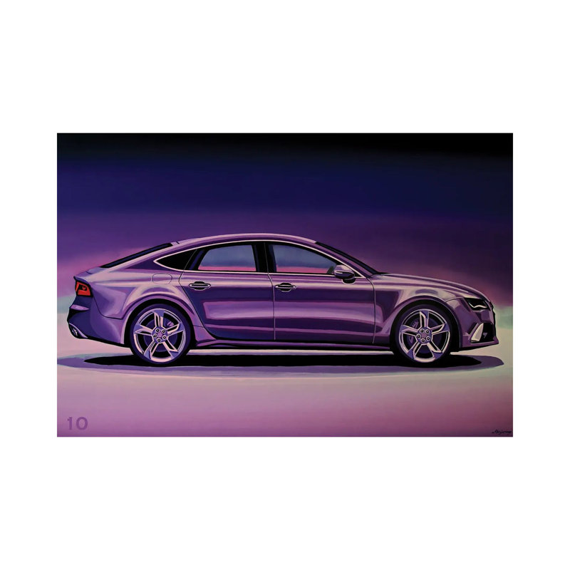 Audi RS7 2013 by Paul Meijering - Wrapped Canvas Print