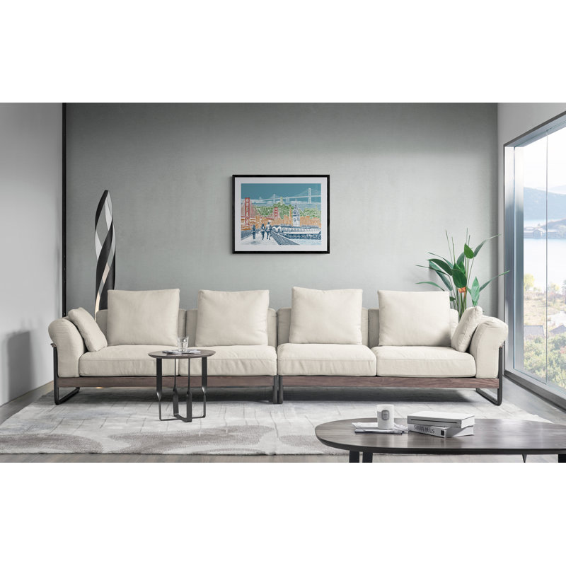 San Francisco Bay View Print by Beth Kerschen, Black Framed Paper, 24" H x 30" W