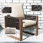 Ensemble de conversation en bois pour 2 personnes avec coussins-1504101610