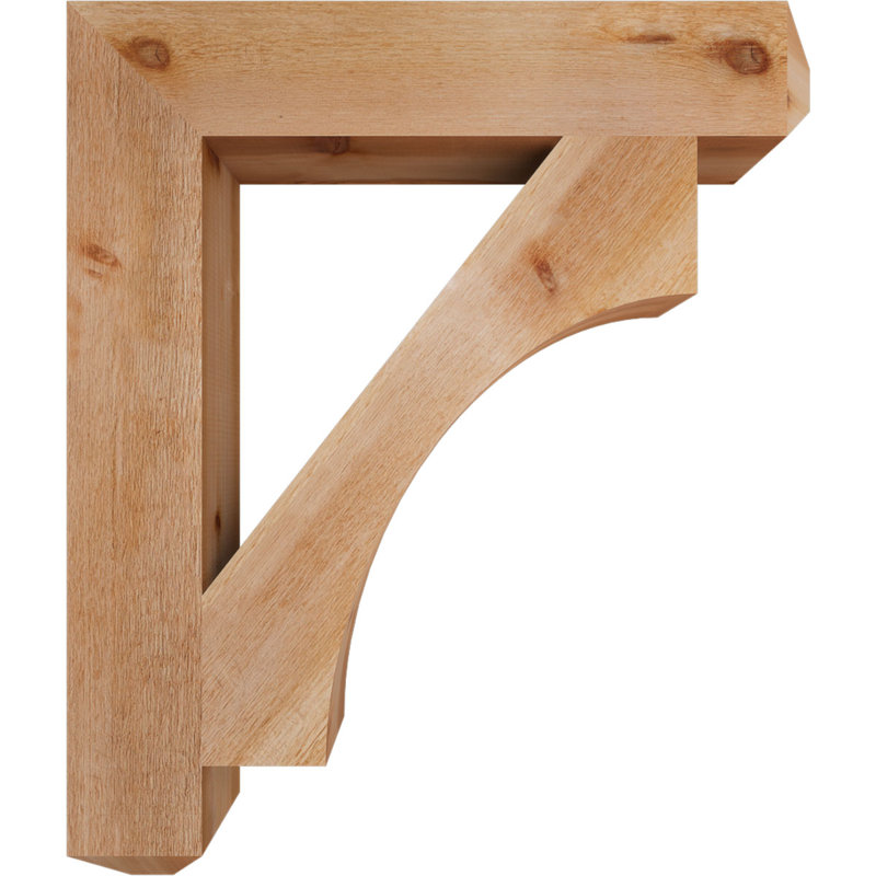 Support Westlake Craftsman, Cèdre rouge, H 40 po x l 6 po x P 34 po