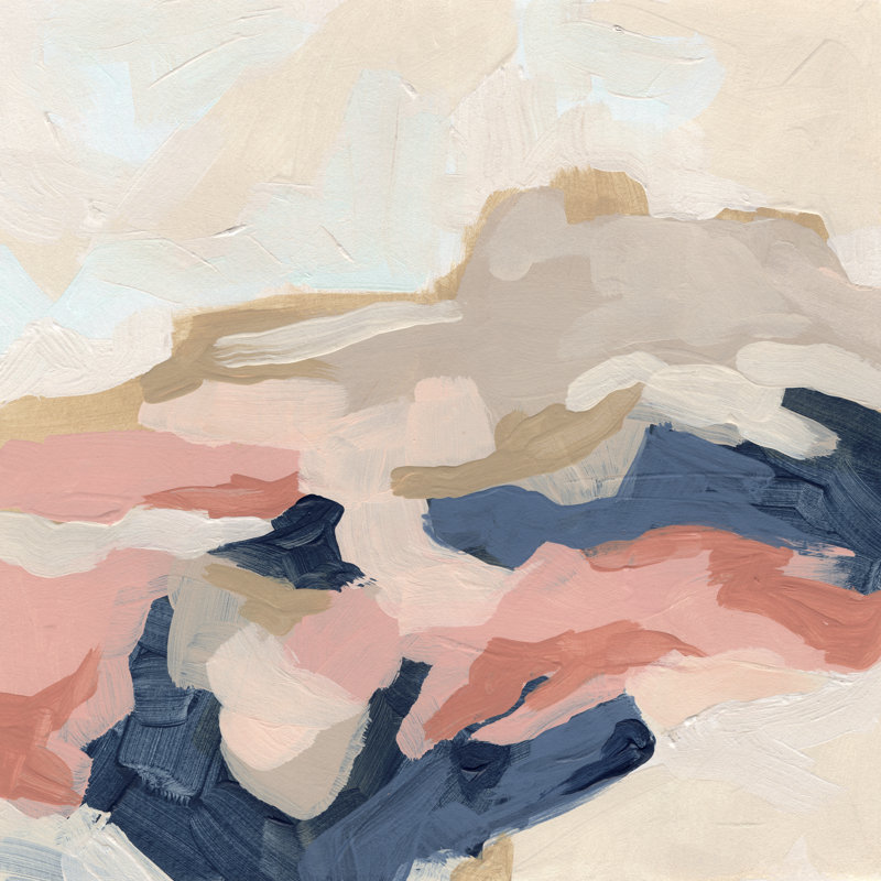 Dappled Mesa I by June Erica Vess - Wrapped Canvas Painting, 30cm H x 30cm W x 3.8cm D