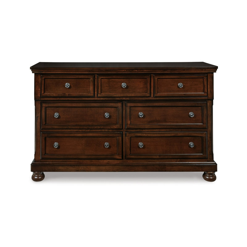 Hynek 7 Drawer 65.63" W Double Dresser