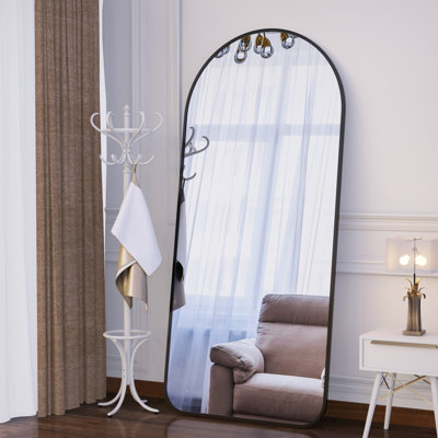 Aluminium Arch Floor Mirror