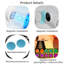 Ensemble de 4 lampes murales rechargeables pour veilleuse à DEL, lampe de montage magnétique à intensité variable multicolore-955371076