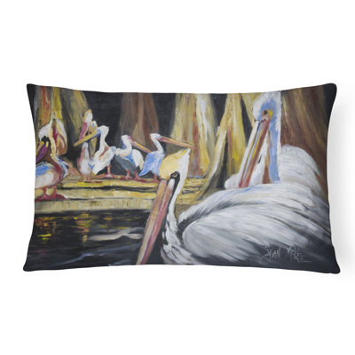 Pelicans Indoor/Outdoor Throw Pillow