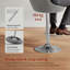 Dequawn Swivel Upholstered Adjustable Height Counter Stool with Metal Frame-1303487673