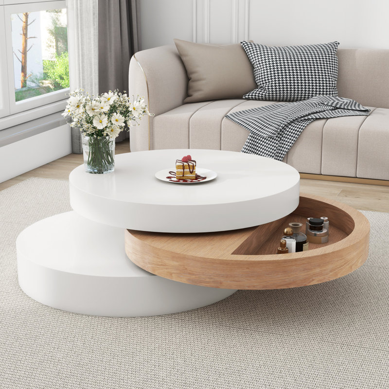 Frame Coffee Table with Storage