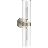 Purist™ 2 Light Indoor Bathroom Vanity Light Fixture, UL Listed
