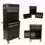 Armoire à outils sur roulettes, coffre à outils roulant verrouillable à 6 tiroirs avec 4 roues universelles, organisateur de rangement de boîte à outils détachable 2 en 1 pour garage, atelier de réparation, noir-121650097