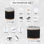 Luxury Bathroom Accessories Set Soap Lotion Dispenser Tooth Brush Holder Tumbler Soap Dish Home Decor