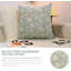 Taie d'oreiller décorative faite à la main à motif de blocs Fab Fabine, satin de coton-105017815-105017821-105017827