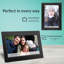 Supersonic® 10 po Cadre photo numérique intelligent à écran tactile ACL