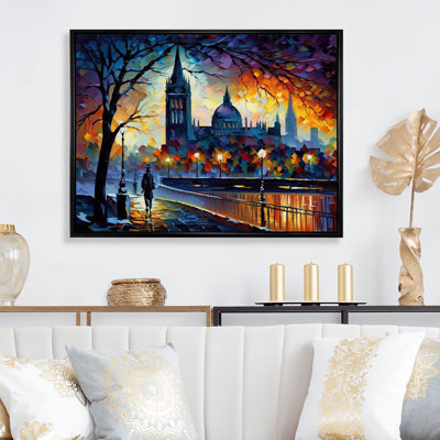 «City View in the Fall I», reproduction sur toile