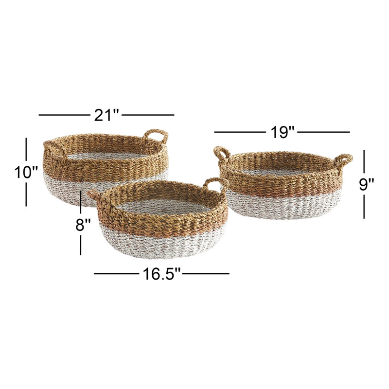 Birch Lane™ Charton Seagrass Decorative Basket