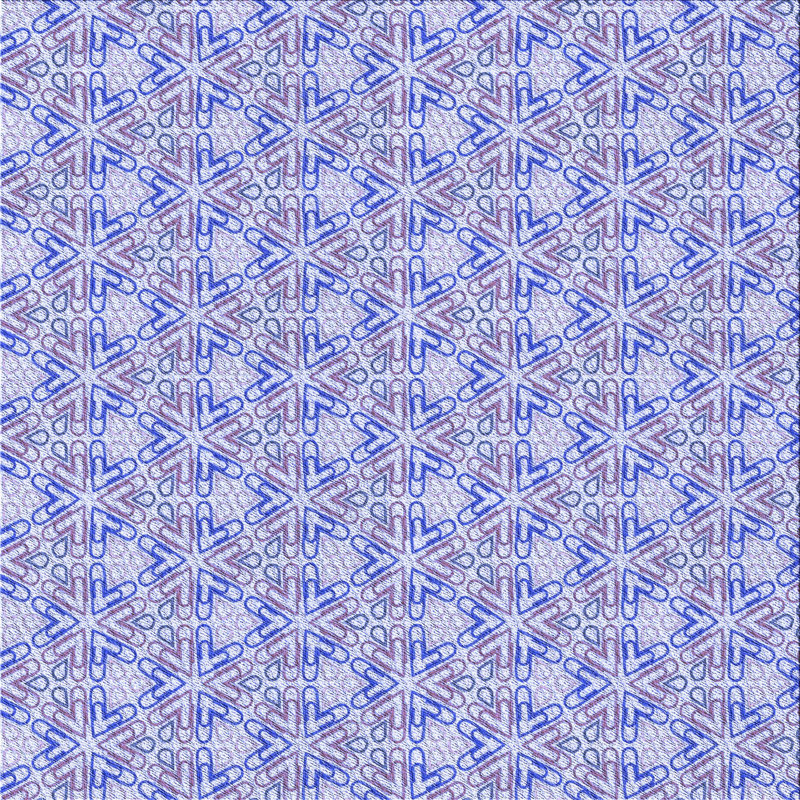 Geometric Indoor Rug, Square 6'