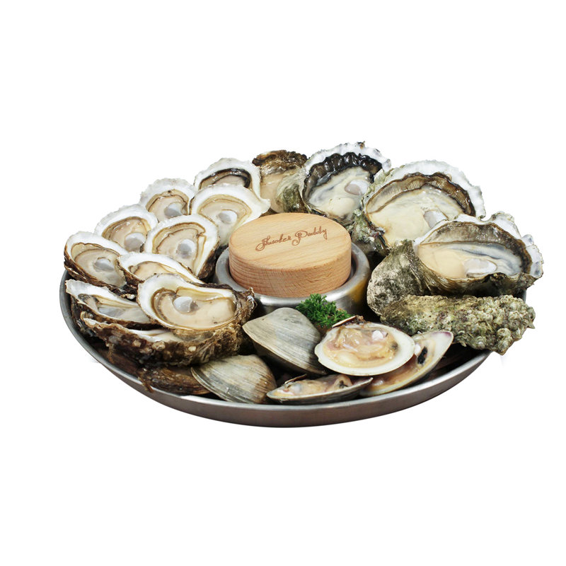Zyliss Oyster Tray Set Shucker Paddy