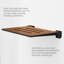 Banc de douche pliable SlimLine