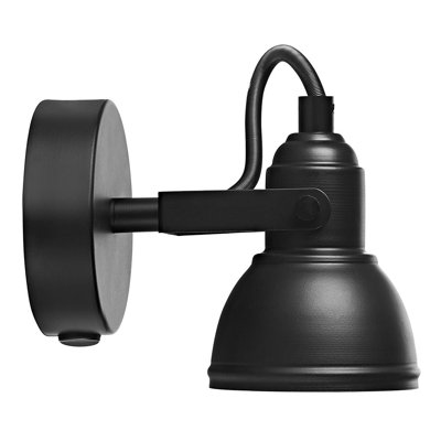 Lentz Unique Industrial Designed Switched Wall Spot Light