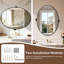 Aluminum Frame Pivot Wall Mirror 