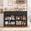 Buffet moderne 55,1 po Zosia, armoires de rangement crédence, tablettes réglables-1794634079