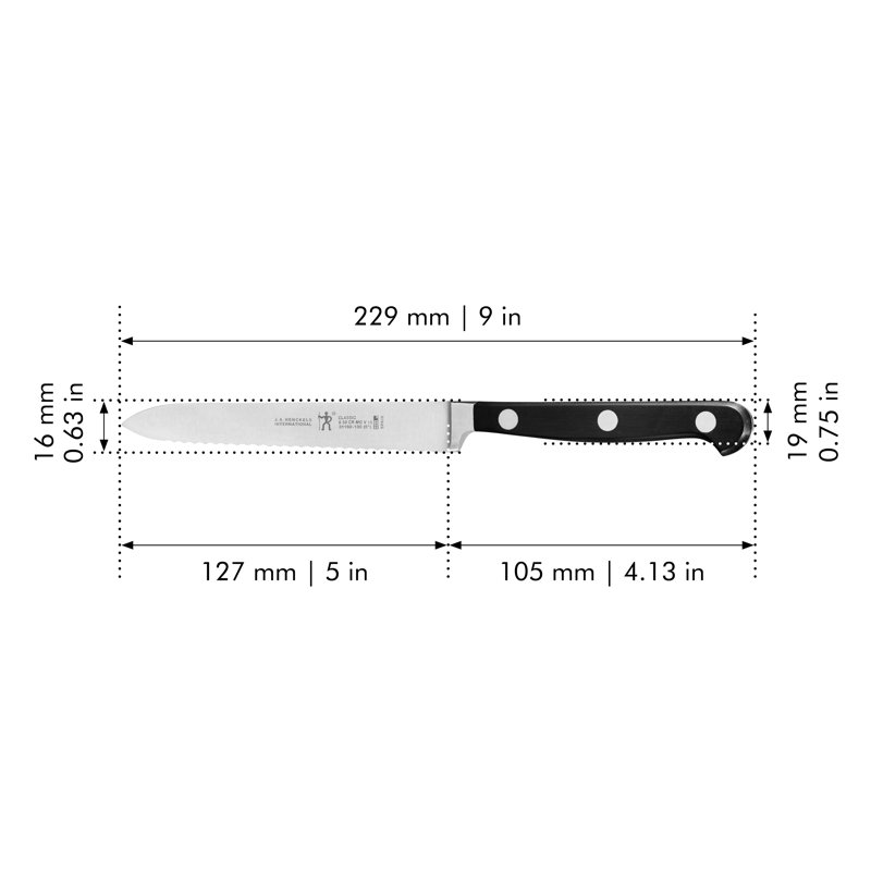 HENCKELS HENCKELS CLASSIC 5-inch Serrated Utility Knife