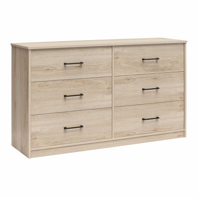 Brez 136cm W 6 - Drawer Chest of Drawers