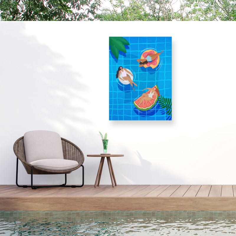 Rouleau bolologien sur toile, H 19 po x l 14 po