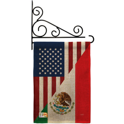 Double Sided 18.5'' H x 13'' W Burlap Garden Flag