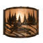 Maleah 1 - Light Flush Mounted Sconce