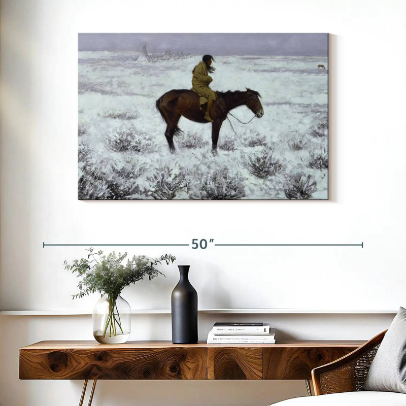 Lelar The Herd Boy, 26" H x 39" W
