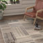 Tapis gris à motif géométrique Tucker-22810537