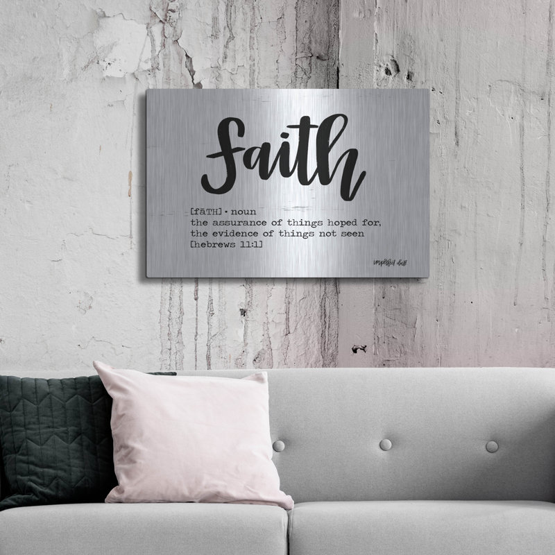 «Faith» par Imparfect Dust, H 24 po x l 36 po