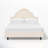 Knipe Upholstered Scalloped Bed-633272246-632229755