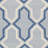 Rodgers Hand Woven Flat Weave Wool/Cotton Geometric Rug in Light Blue/Dark Blue-386753963