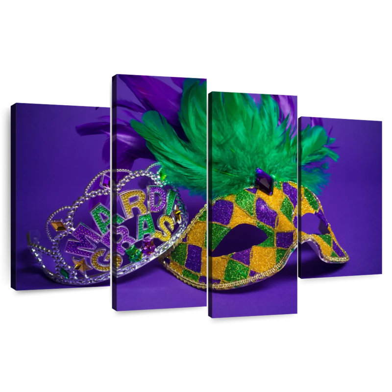 Lelend Mardi Gras Accessories, 48" H x 75" W