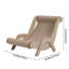 2-in-1 Cat Scratcher Lounge Chair Pet Bed