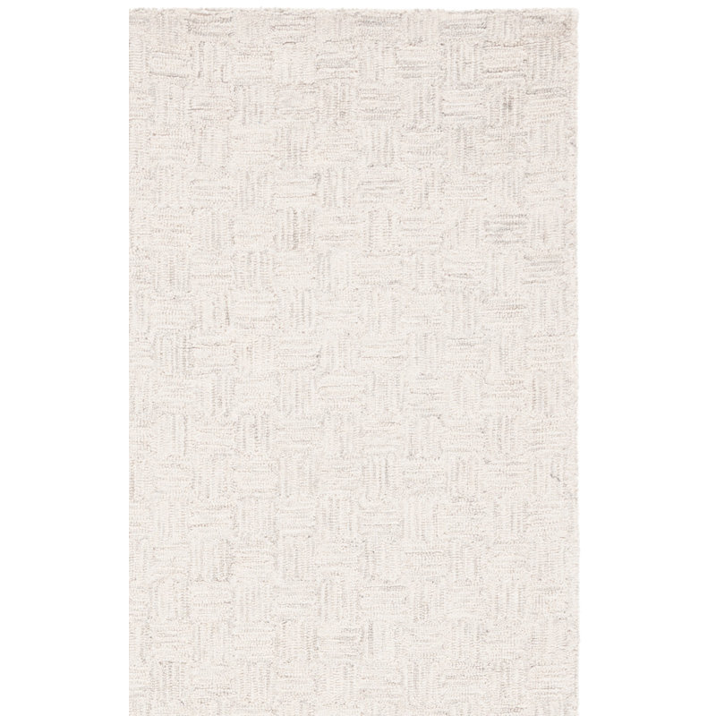 Tapis en laine et en coton touffeté à la main Maebel, Rectangle de 11 pi x 15 pi