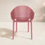 Chaise d'appoint empilable pour patio Farrah-1596209572