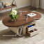 Table basse ovale de salon-109243423-109243425