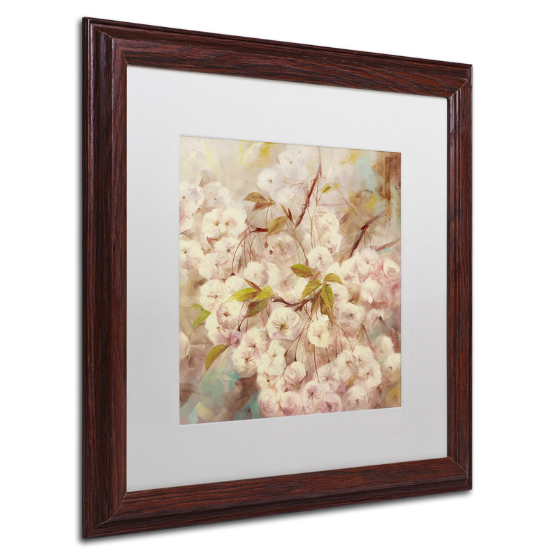 «Rose Bush I», reproduction sur toile encadrée, Brun, H 16 po x l 16 po x P 0,5 po